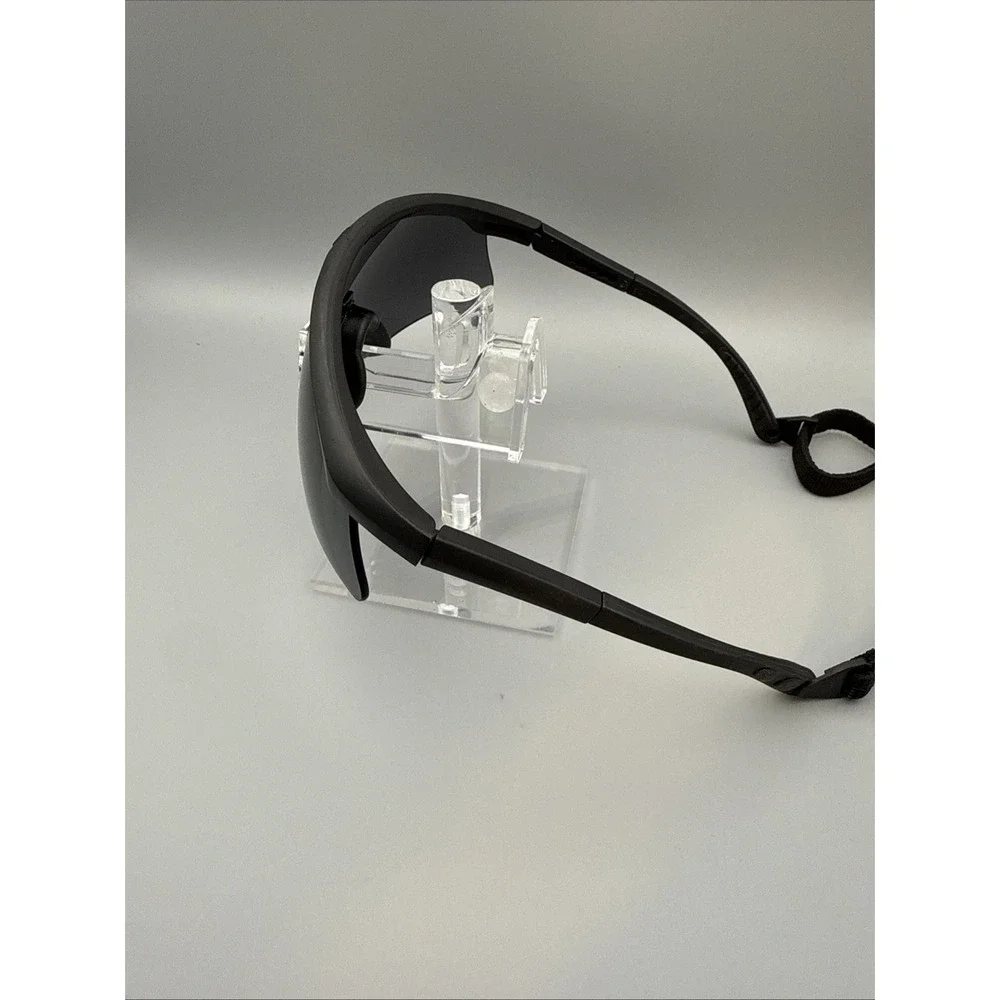 Revision Military Z87 Low Profile Tactical SunGlasses Black Shield with Strap